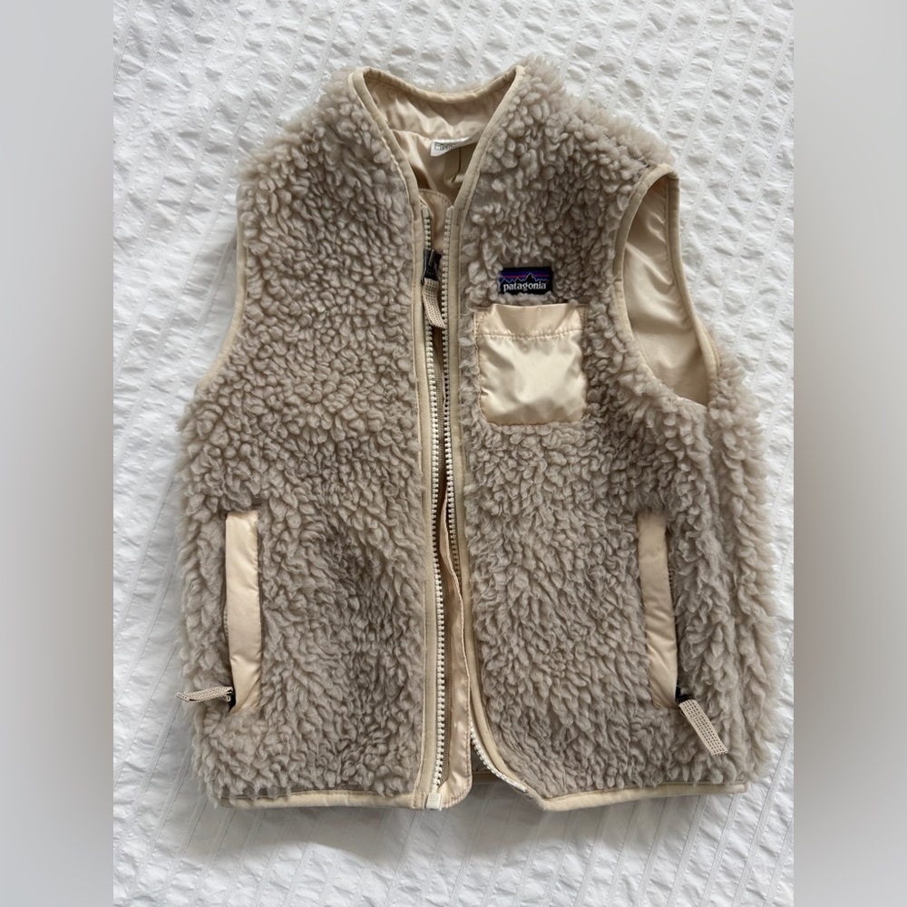 Patagonia Sherpa retro-x kids vest 4T - FREE SHIPPING